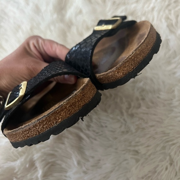 Birkenstock Shiny Snake Madrid Sandals - Women’s Size 5 - Picture 7 of 9